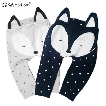 

Children's Clothing 2017 New Style Infant Cotton Fashion Fox Boys Pants Baby Girl Clothes Spring Kids Girls Trousers Boy Clothes