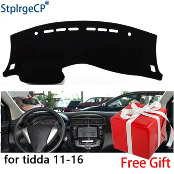 

for Nissan tiida c12 2011 2012 2013-2019 dashboard mat Protective pad Shade Cushion Pad interior sticker car styling accessories