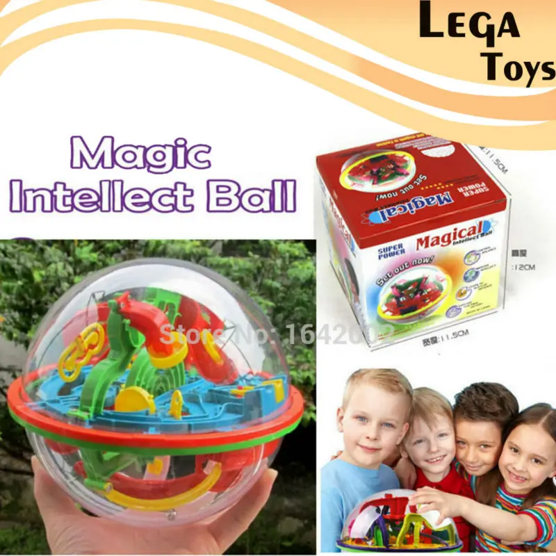 

929A Puzzle Magic Intelligence Ball 3D Maze Ball educational Toys 100 Levels Original Maze Game Children Gift Labyrinth