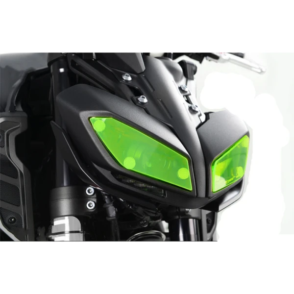 MT 09 Motorcycle Parts Headlight Protector Cover Screen Lens For YAMAHA