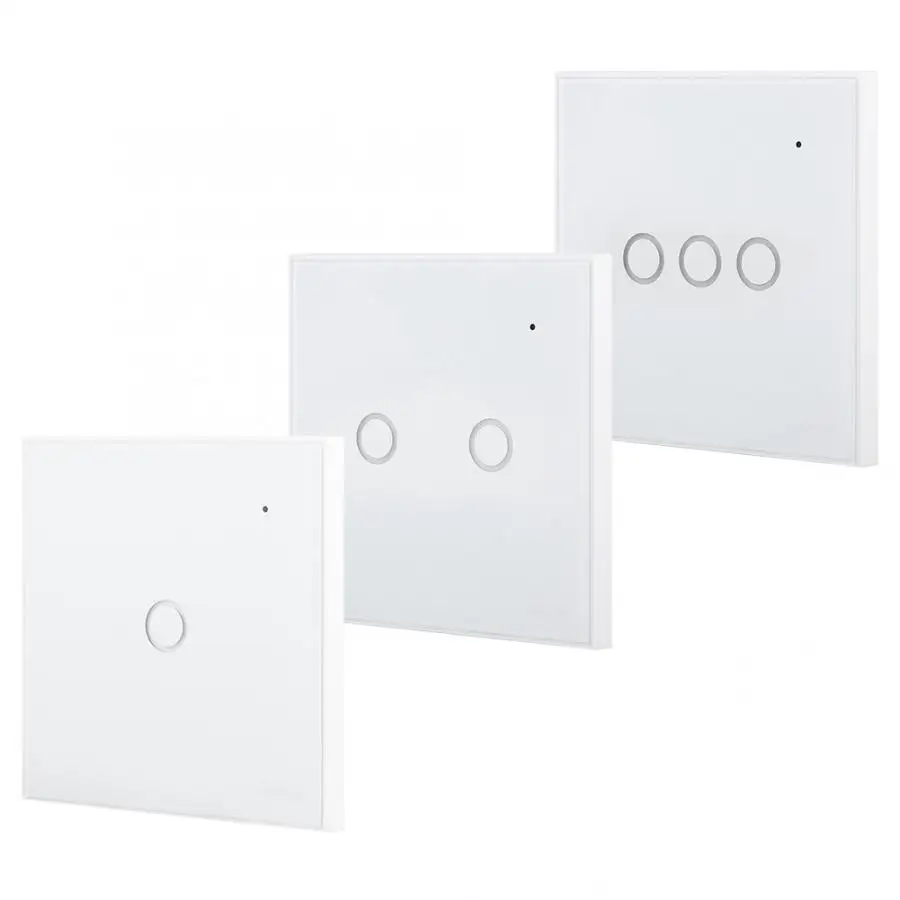 

NEO COOLCAM Smart WiFi Remote Light Touch Switch Support For Alexa/Google Home EU Plug