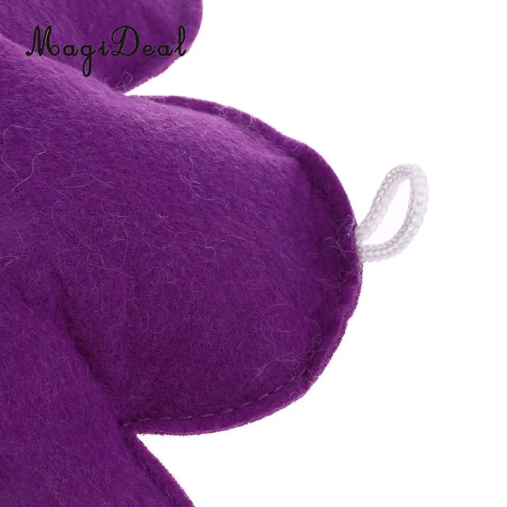 Cute Cloud with Raindrop Hanging Ornament Pendant for Kids Play House Play Tent Crib Canopy Nursery Decoration Toy purple