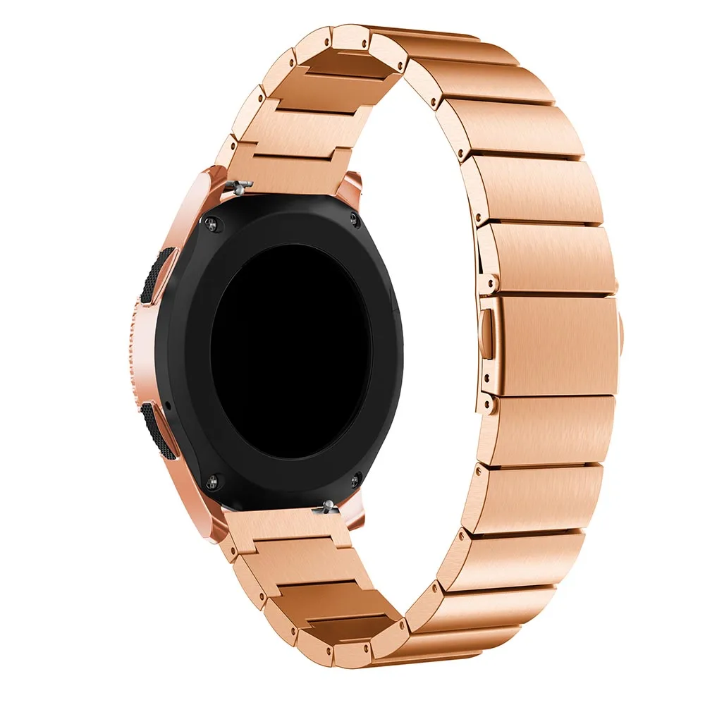 Ремешок для часов samsung Galaxy Watch 42 мм ремешок из нержавеющей стали металлический браслет для samsung gear спортивный ремешок с инструментом