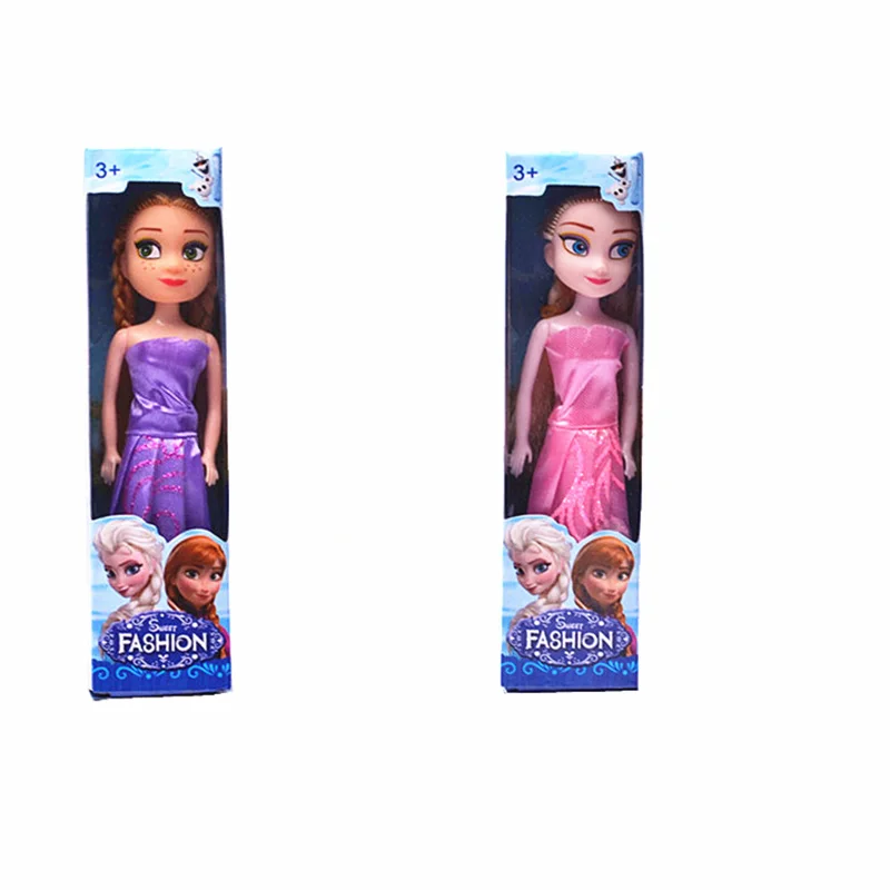 Disney Toys Frozen Princess Movie Cartoon Model Anna and Elsa Doll 17cm Girl CosPlay PVC Action Figure Birthday Party Gifts Disney Toys Frozen Princess Movie Cartoon Model Anna and Elsa Doll 17cm Girl CosPlay PVC Action Figure Birthday Party Gifts