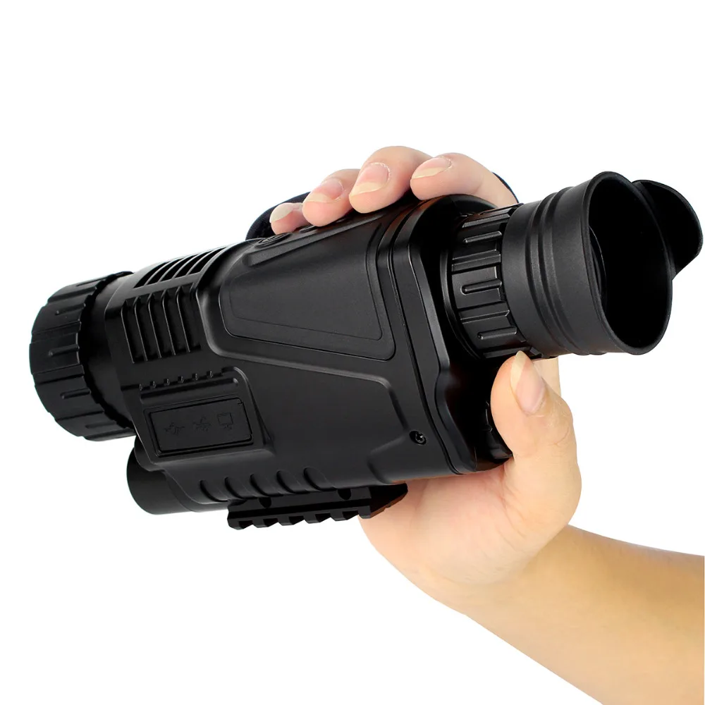 1 5 &quotЖК дисплей ночное видение 5x40 цифровой Монокуляр для Охота HD телескоп Termico