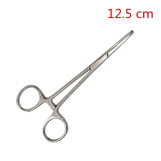 1 Pcs Stainless Steel Vascular Clamp Forceps Surgical Forceps Surgical Tool kit Hemostat Locking