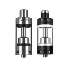 100% Original Youde Zephyrus V2 Tanque Rebuildeable Cabeza Diseño de Flujo de aire 6.0 ml con Vaporizador RBA Atomizador Cabeza Bobina