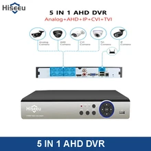 Hiseeu H.265 HEVC 8CH 16CH CCTV NVR для 5MP/4MP/3MP/2MP ONVIF 2,0 IP камера металлическая сетевая видеокамера P2P для системы видеонаблюдения