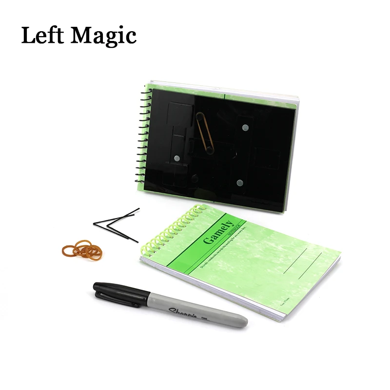 bloco de nota surpresa truques de magia palco perto adereços mágicos diversão magia truques ilusões mentalismo acessórios