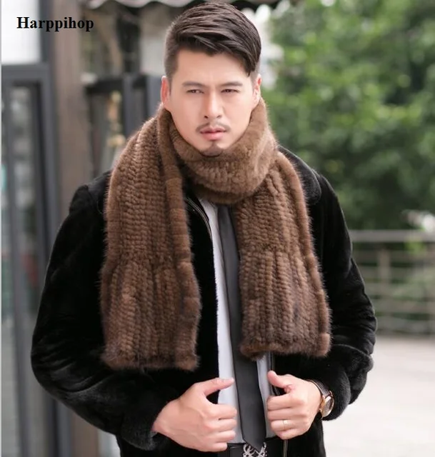 mens fur shawl
