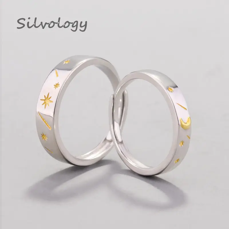 Женское регулируемое кольцо Silvology креативное элегантное из стерлингового