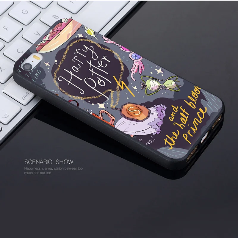 MaiYaCa ل iphone 7 6 X حالة هاري بوتر جريفندور Hufflepuff Ravenclaw سليذرين جراب هاتف ل iphone 8 7 6 6 ثانية زائد X 5 SE