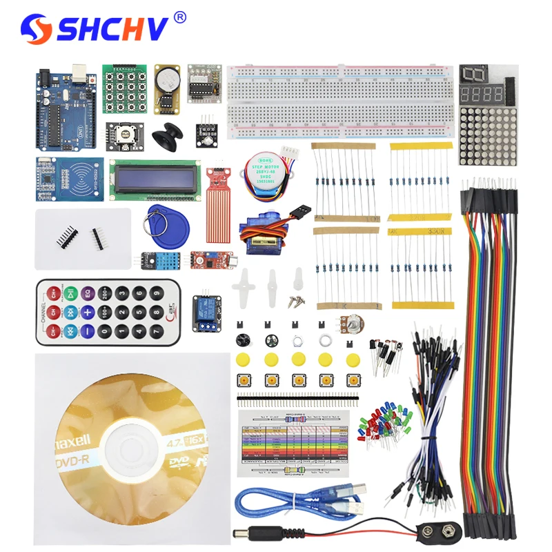 2017 RFID Starter Kit For Arduino For UNO R3 Upgraded Advened Version Learning Suite With Retail