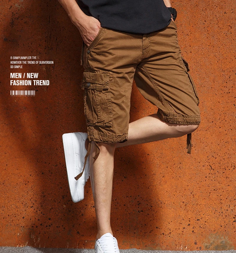 Cargo Shorts Men Cool Camouflage (7)