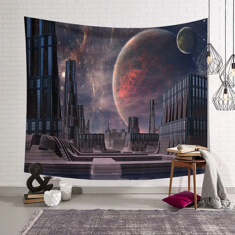 

Moon Tree Star Tapestry Wall Hanging Wall Tapestry Blanket Tapestry for Living Room Bedroom Farmhouse Decor Wall Fabric Hippie