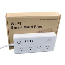works with Amazon echo Alexa wifi multi plug US wifi power socket plug outlet smart phone