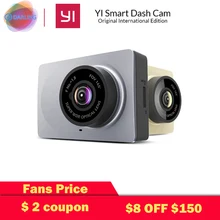 International Edition Xiaomi YI Smart Car DVR 165 Degree 2 7 Dash font b Camera