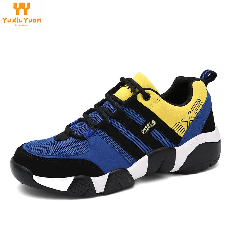 

2018 38-47 Spring Autumn Outdoor Walking Men Sneakers Breathable Comfortable Size Lace-up Cheap Running Shoes Free Shipping