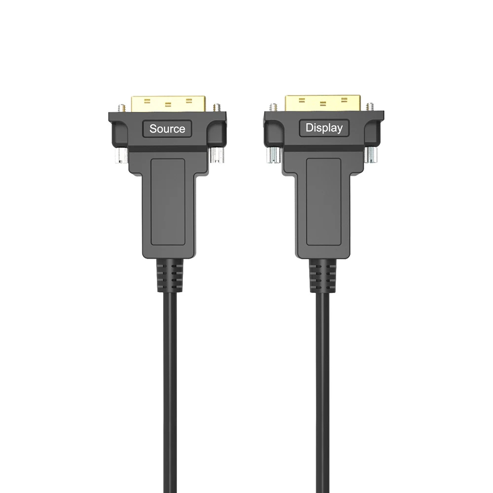 

DVI 24+1 Male to Female Optical Fiber Cable Computer Source Projectors Tvs DisplayEngineering aluminum alloy HD 1080P Cable