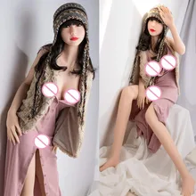 158cm Full body TPE solid real Silicone Sex Doll Lifelike Anal Oral Vagina Built-In Skeleton Pussy Big Breast real Love Doll