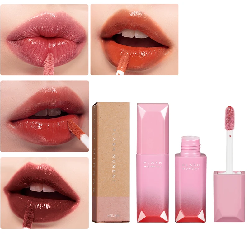 

New Liquid Lipstick Lips Plumper Moisturizer Lip Gloss Long Lasting Red Batom Lip Tint Makeup Moisturizing Make Up 7 Colors