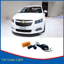 2x Призрак Тень 3D LED Добро Пожаловать Свет Для Chevrolet 7 Вт Логотип Автомобилей Двери Свет Cruze Captiva Epica Новый Лазерный проектор