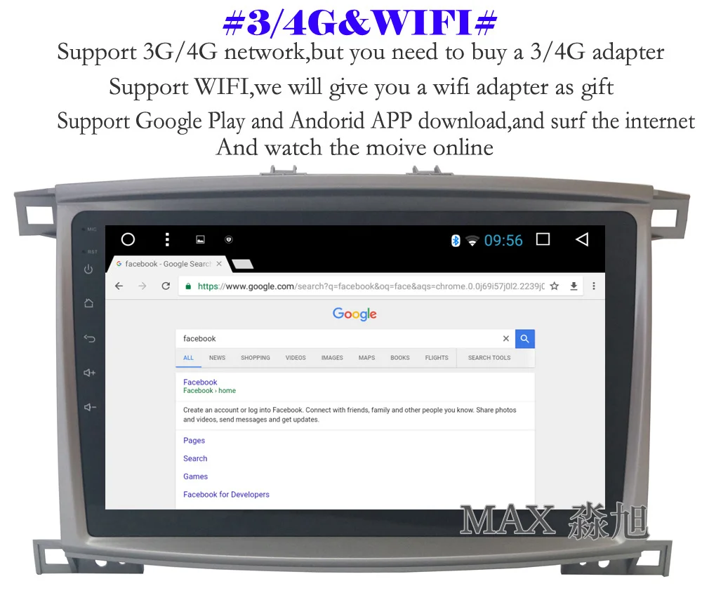 Clearance MAX IPS 2.5D 2G RAM 32G ROM Eight Core Android 8.1 Car DVD Player for Toyota Land Cruiser 100 LC100 LC 100 Bluetooth 4G WiFi SWC 6 Clearance MAX IPS 2.5D 2G RAM 32G ROM Eight Core Android 8.1 Car DVD Player for Toyota Land Cruiser 100 LC100 LC 100 Bluetooth 4G WiFi SWC 6