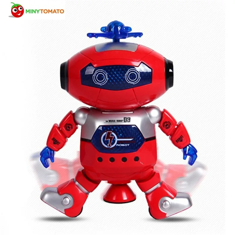 2color Intelligent robot dancing remote control toy dance model electric musical action figure for Child birthday gift | Игрушки и хобби