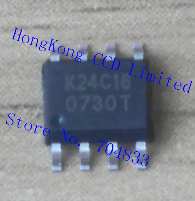 

10 шт./лот K24C16 SOP-8