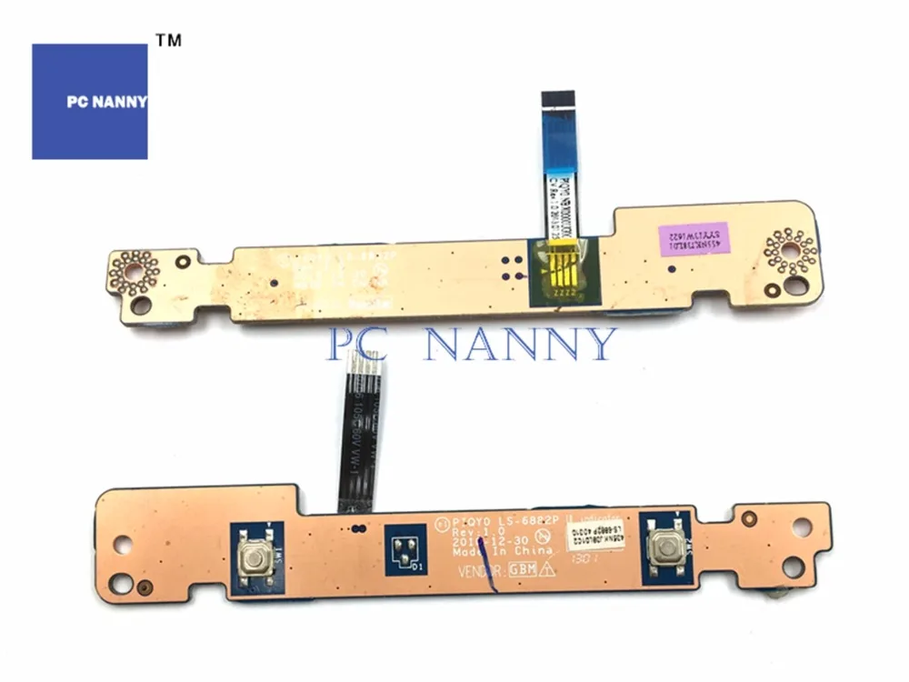

PC NANNY for Lenovo Y470 Y470P Y471A touchpad buttons The mouse buttons PIQY0 LS-6832p WORKS