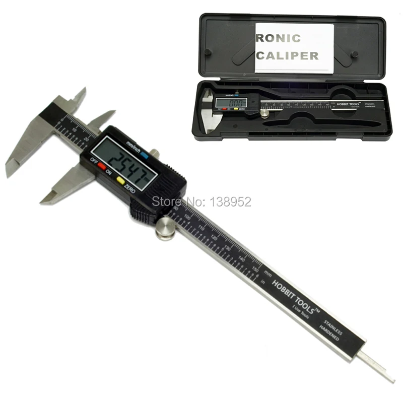 0 150mm 6inch digital vernier caliper digital caliper electronic caliper micrometer gauge with