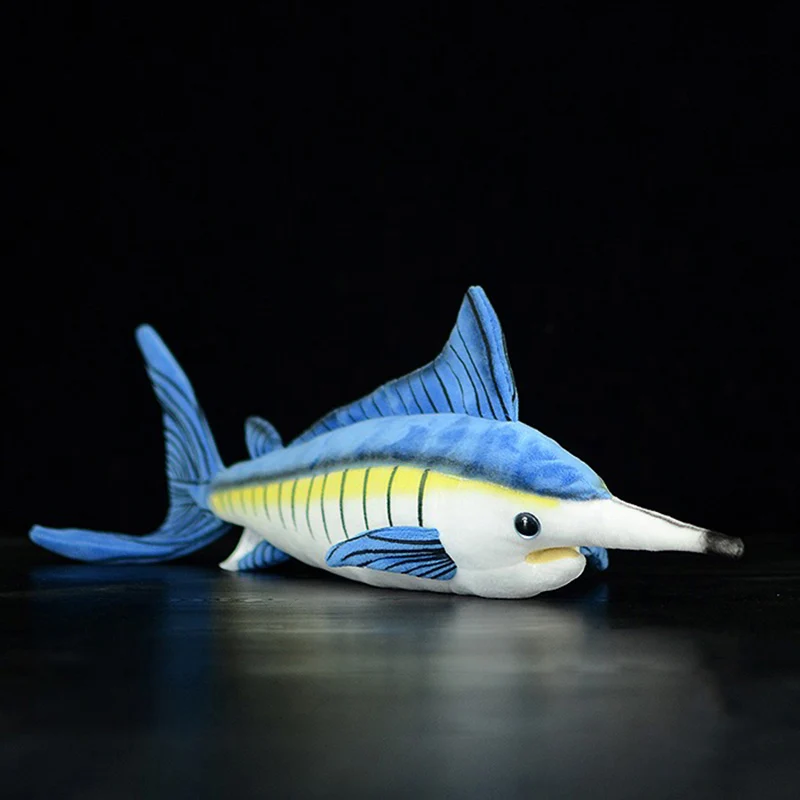 Hansa Blue Marlin 6051 Plush Soft Toy Fish Sold by Lincrafts Established 1993 