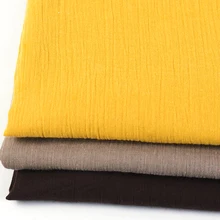 Тонкая креповая хлопковая ткань для детской одежды и женское летнее платье-рубашка 50*120 см/шт W300008