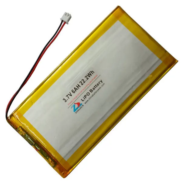 

Shun 6000mAh 3.7V lithium polymer battery 3670140 140x71x4mm GPS Tablet PC