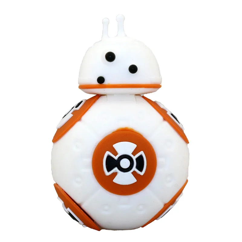 Usb флеш-накопитель, 64 ГБ, Звездные войны, BB-8, флеш-накопитель, 32 ГБ, флешка, 16 ГБ, 8 ГБ, 4 Гб, Usb 2,0, мультяшный робот, карта памяти, накопитель, мини usb-накопитель - Цвет: style 1