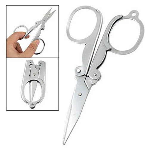 

Art Crafts Portable Metal Pocket Foldable Scissors