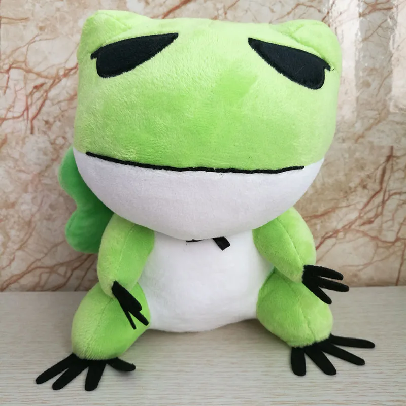 

23cm Travel Frog Plush Toy Stuffed Animal Doll Kids Toy Girlfrend Gift Home Decor Game Toy Hot Good Quality