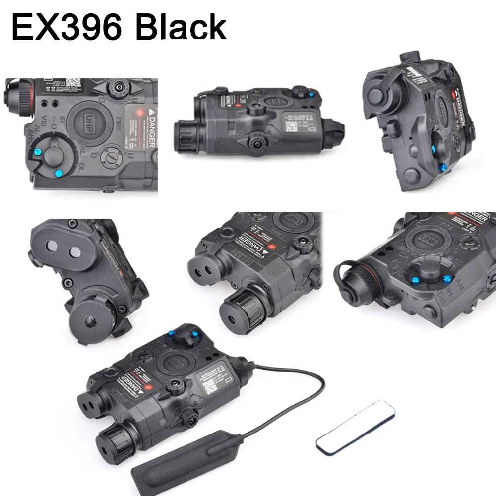 WIPSON Airsoft вспышка светильник SF PEQ LA 5C UHP зеленый и ИК лазерный тактический комбо с