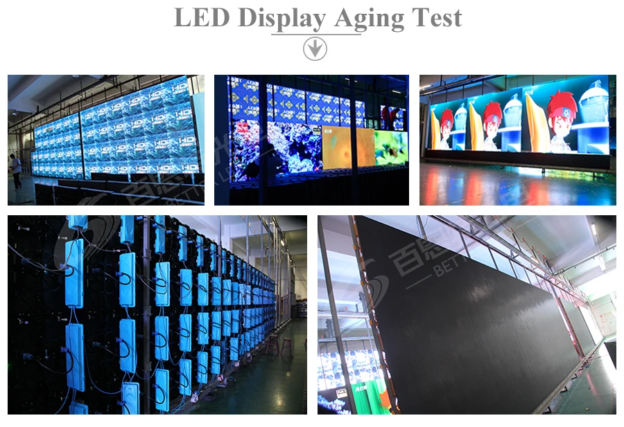 LED display aging Test 1