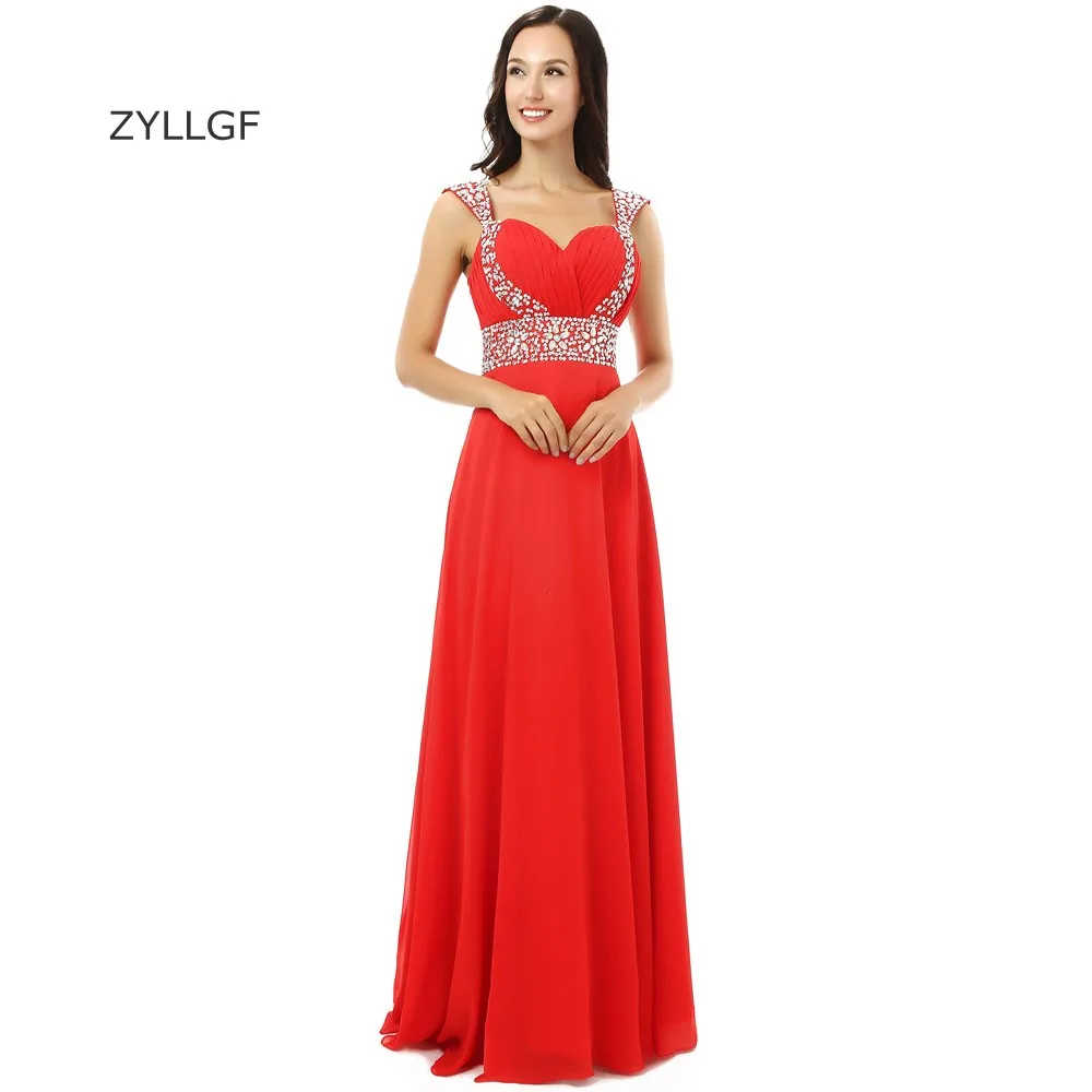red gown pattern