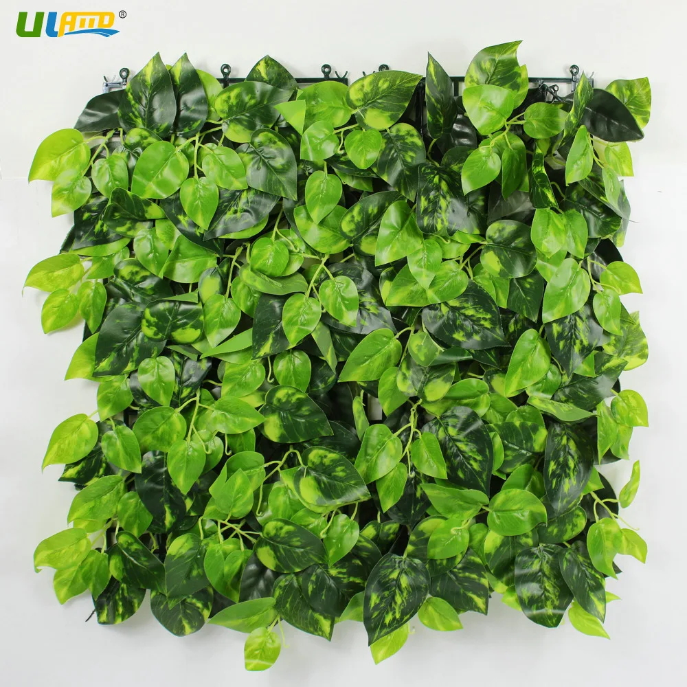 ULAND Artificial Boxwood Hedge Faux Ivy Leaves Plants Fence Panels UV