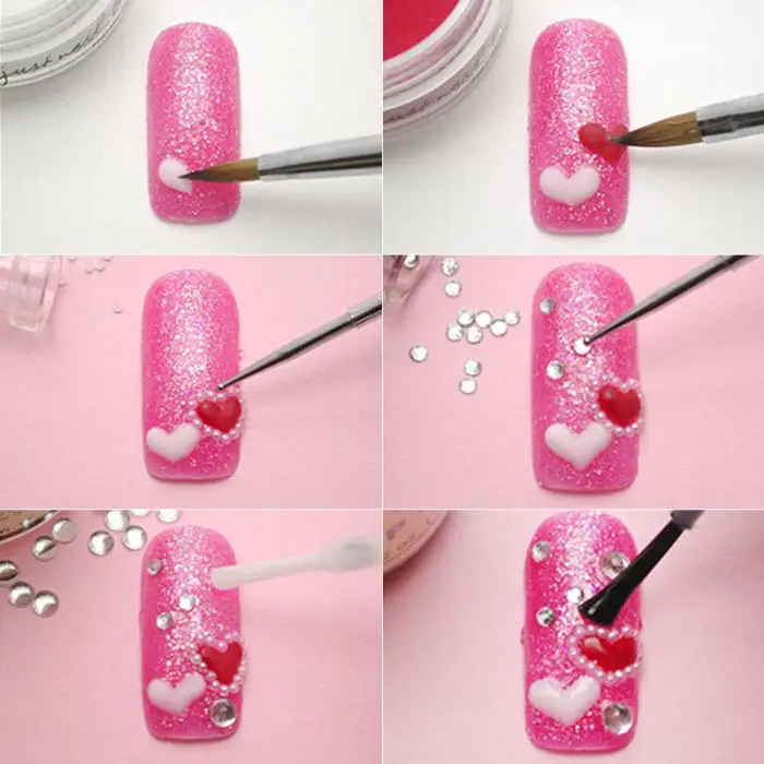 18 цветов DIY Nail порошок для ногтей скульптура украшения мода Маникюр для женщин салон HJL2019