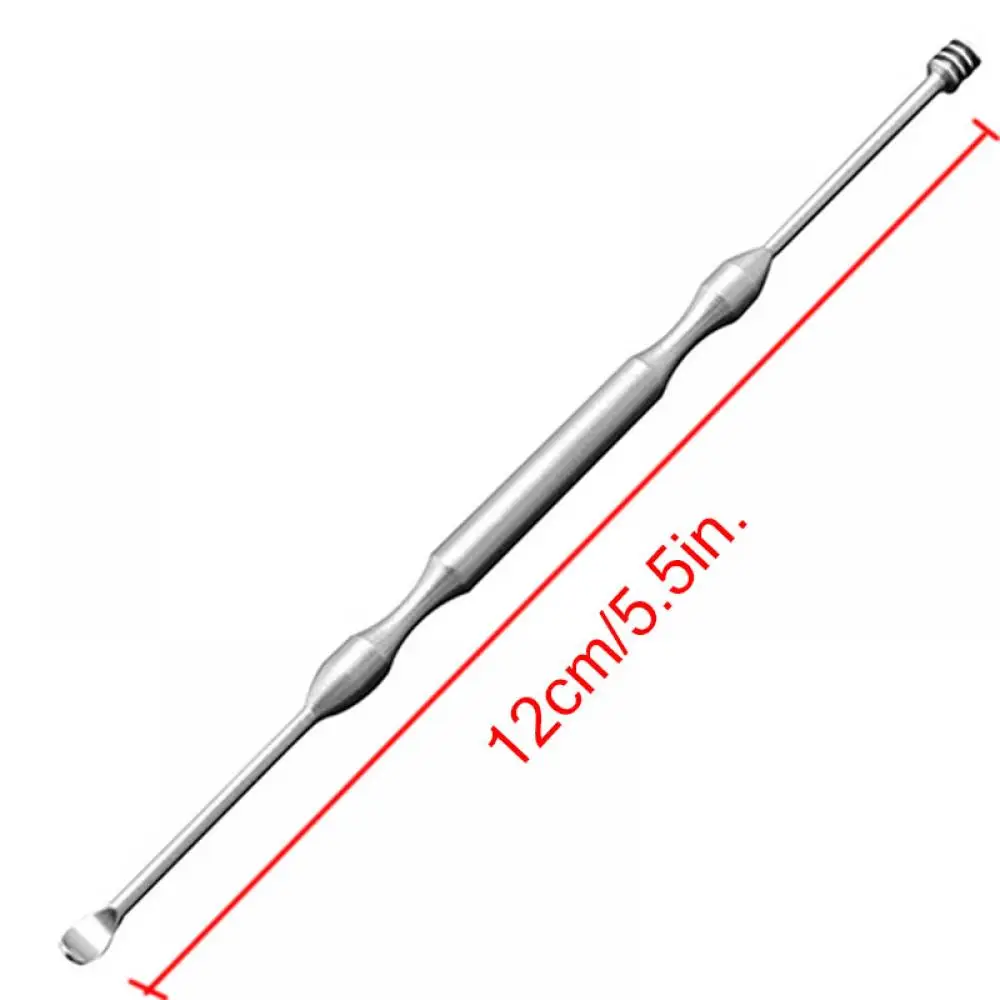 Новое поступление, 2 в 1, нержавеющая сталь, Ушная палочка, восковая кюретка для удаления, очиститель для здоровья, инструмент для чистки ушей