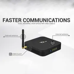 Lastest TX6 2G + 16G/4 GB + 32 GB для Android 9,0 tv Box Allwinner H6 quad core USD3.0 Dual Wifi BT4.2 4 K Google Youtube Smart Box