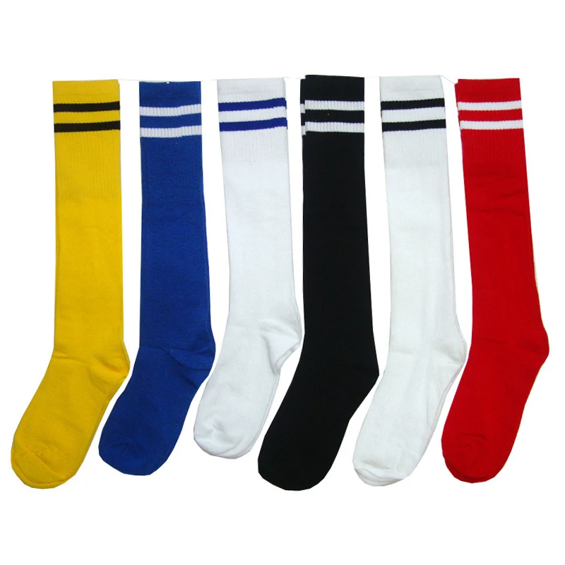 

High quality children's football socks stockings over the knee cotton boys sports socks
