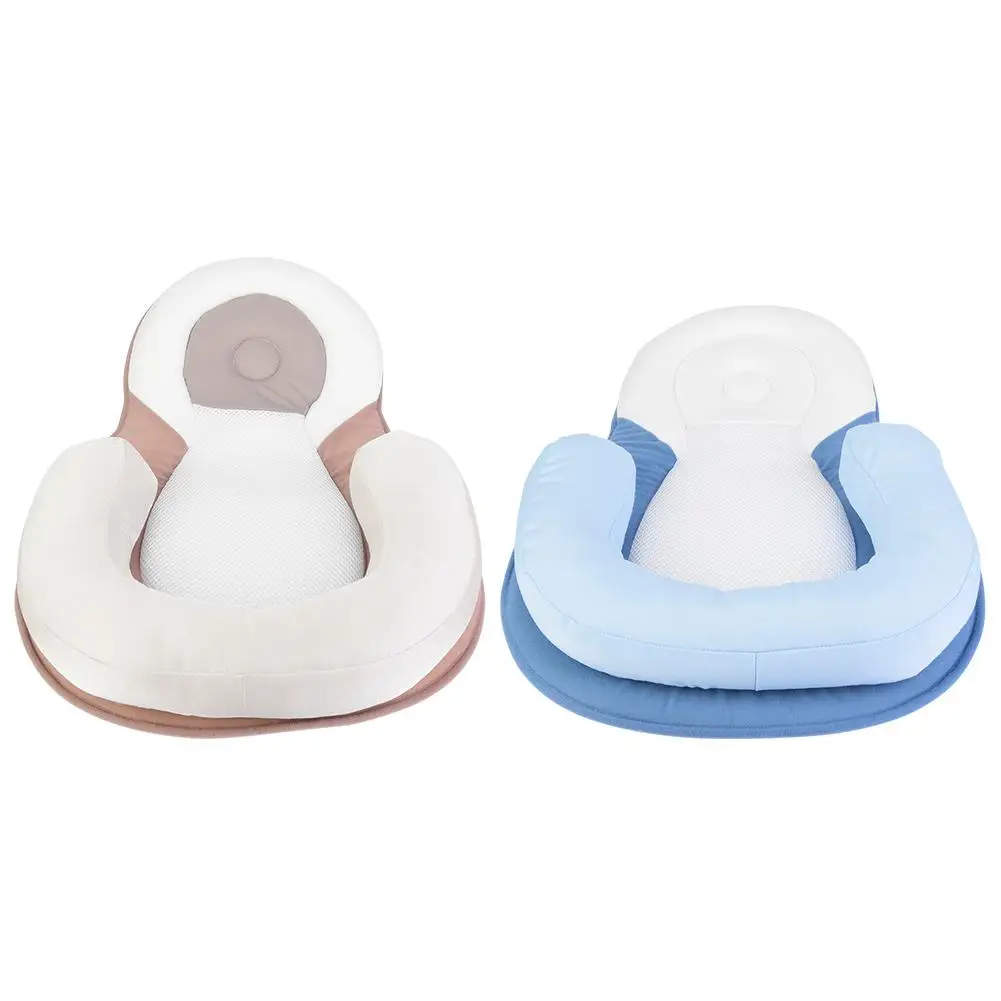 

Baby Bedding Infant Newborn Baby Cotton Pillow Anti Roll Sleep Positioning Cushion for 0-12 Months of Baby Cotton Pillow