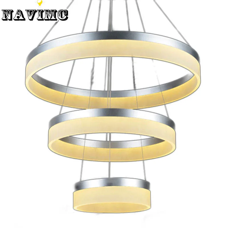 Buy New Modern LED Ring Pendant Light Arcylic Circle