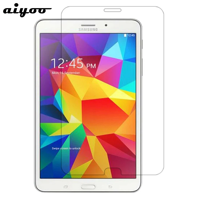 

Aiyoo Tempered Glass Screen Protector for Samsung Galaxy Tab 4 8.0 T330 T331 T335 9H Hardness Scratch Proof Tempered Glass Film