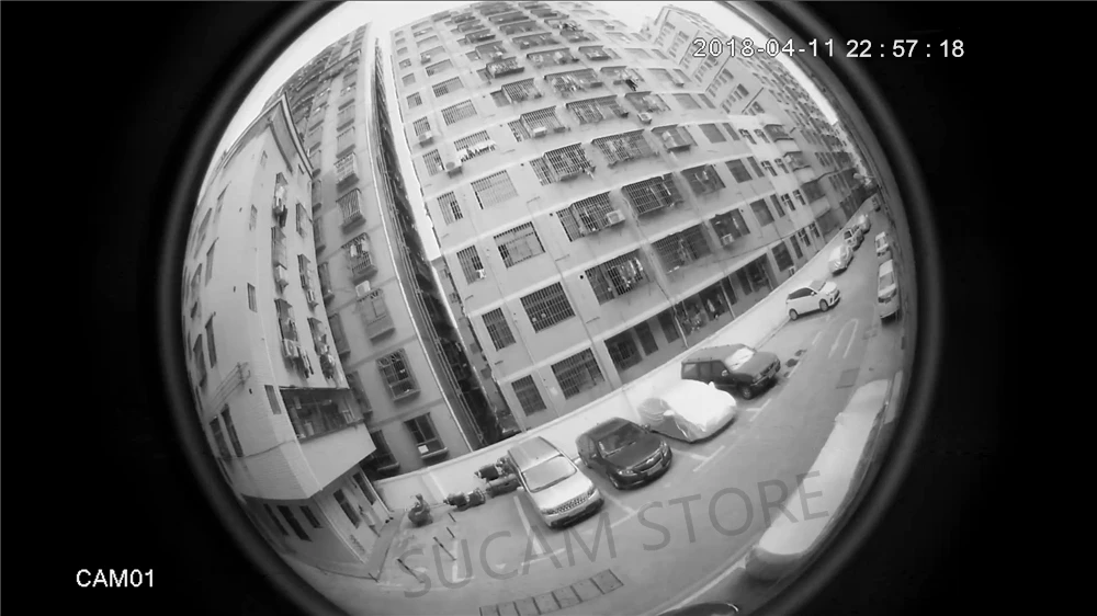 360 degree camera night time