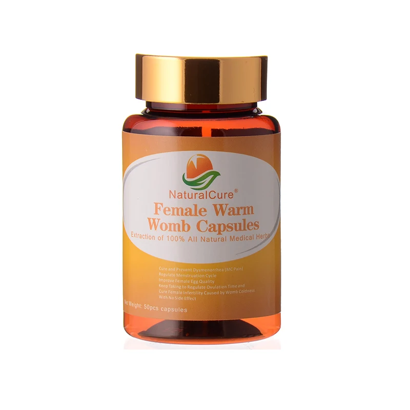 NaturalCure Female Warm Womb Caps ules Cure MC Pain and Regulate Ovulation Cure Female Infertility Effective